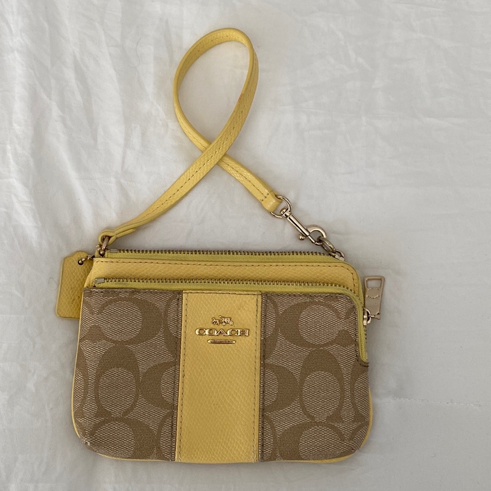 Coach wristlet